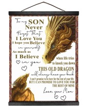 To My Son Hanging Canvas tile