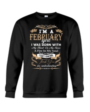 I'm A February Girl Crewneck Sweatshirt tile