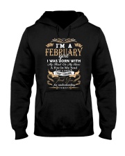 I'm A February Girl Hooded Sweatshirt tile