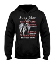 July Man I am a Son of God Hooded Sweatshirt tile