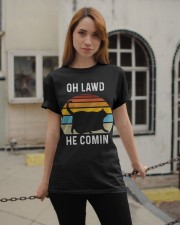 Oh Lawd He Comin Classic T-Shirt apparel-classic-tshirt-lifestyle-19