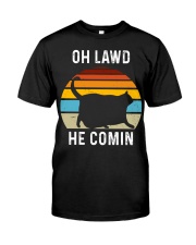 Oh Lawd He Comin Premium Fit Mens Tee tile
