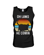 Oh Lawd He Comin Unisex Tank tile