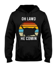 Oh Lawd He Comin Hooded Sweatshirt tile