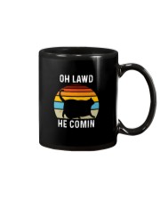 Oh Lawd He Comin Mug tile
