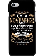 I'm A November Girl Phone Case tile