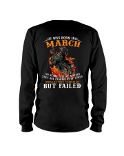 I Was Born In March My Scars Tell Me A Story Long Sleeve Tee tile