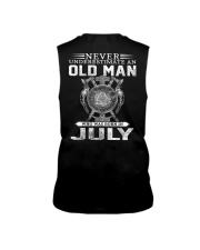 Never Underestimate An Old Man Who Was Born In Jul Sleeveless Tee tile