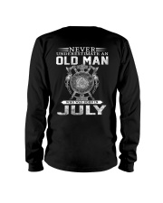 Never Underestimate An Old Man Who Was Born In Jul Long Sleeve Tee tile