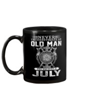 Never Underestimate An Old Man Who Was Born In Jul Mug tile