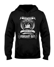 I Am A February Guy Hooded Sweatshirt tile