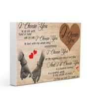 I choose You 14x11 Gallery Wrapped Canvas Prints thumbnail