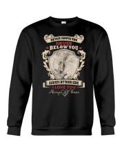 Never Above You Never Below You Always By YourSide Crewneck Sweatshirt tile