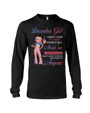 December Girl I Know Who I Am Long Sleeve Tee tile