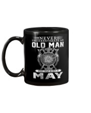 Never Underestimate An Old Man Who Was Born In May Mug tile