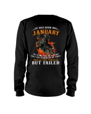 I Was Born In January My Scars Tell Me A Story Long Sleeve Tee tile