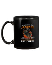 I Was Born In January My Scars Tell Me A Story Mug tile