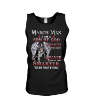 March Man I am a Son of God Unisex Tank tile