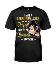 I Am A February Girl Classic T-Shirt front