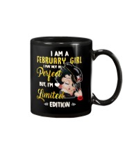 I Am A February Girl Mug tile