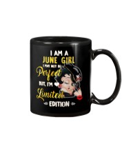 I Am A June Girl Mug tile