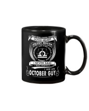 I Am A October Guy Mug tile
