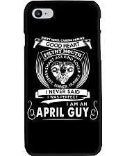 I Am A April Guy Phone Case tile