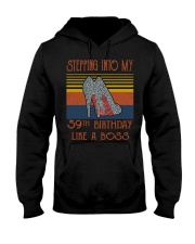 Stepping Into My 59th Birthday Like A Boss Hooded Sweatshirt tile