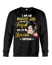 I Am A August Girl Crewneck Sweatshirt tile