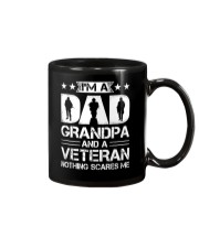 I'm A Dad Grandpa And A Veteran Nothing Scares Me Mug tile