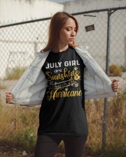 July Girl Are Sunshine and Hurricane Classic T-Shirt apparel-classic-tshirt-lifestyle-07