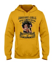 January Girls Were A Limited Edition Hooded Sweatshirt tile