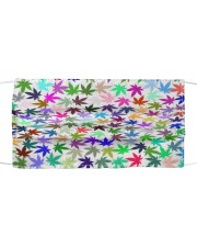 Colorful Weed Leafs Cloth face mask front