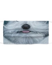 old English sheepdog Cloth face mask front