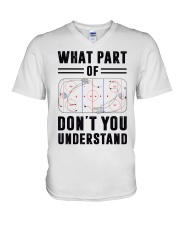 What Part Of Don't You Understand V-Neck T-Shirt thumbnail