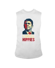 I Smell Hippies Shirt Ronald Reagan Tshirt Sleeveless Tee thumbnail