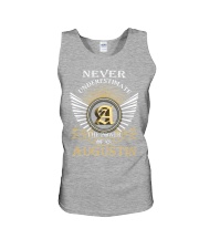 Never Underestimate AUGUSTIN - Name Shirts Unisex Tank thumbnail