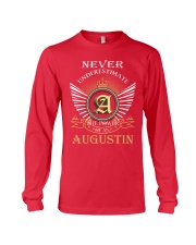 Never Underestimate AUGUSTIN - Name Shirts Long Sleeve Tee thumbnail