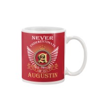 Never Underestimate AUGUSTIN - Name Shirts Mug thumbnail