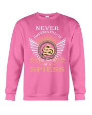 Never Underestimate SPIESS - Name Shirts Crewneck Sweatshirt thumbnail