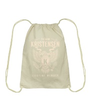 Team KRISTENSEN - Lifetime Member Drawstring Bag thumbnail