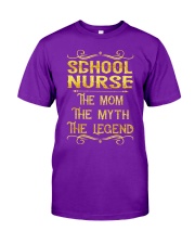 School Nurse - Mom Job Title Classic T-Shirt thumbnail