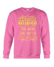 School Nurse - Mom Job Title Crewneck Sweatshirt thumbnail