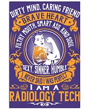 Radiology Tech - Brave Heart Job Title 11x17 Poster thumbnail