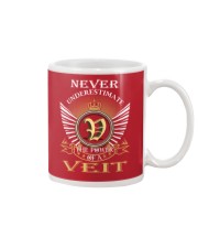 Never Underestimate VEIT - Name Shirts Mug thumbnail