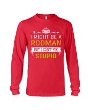 Rodman - Fix Stupid Job Title Long Sleeve Tee thumbnail