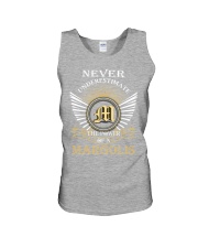 Never Underestimate MARGOLIS - Name Shirts Unisex Tank thumbnail