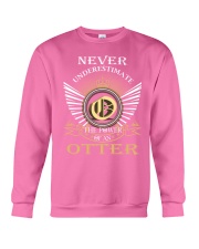 Never Underestimate OTTER - Name Shirts Crewneck Sweatshirt thumbnail
