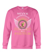 Never Underestimate FOUTCH - Name Shirts Crewneck Sweatshirt thumbnail
