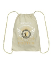 Never Underestimate FOUTCH - Name Shirts Drawstring Bag thumbnail